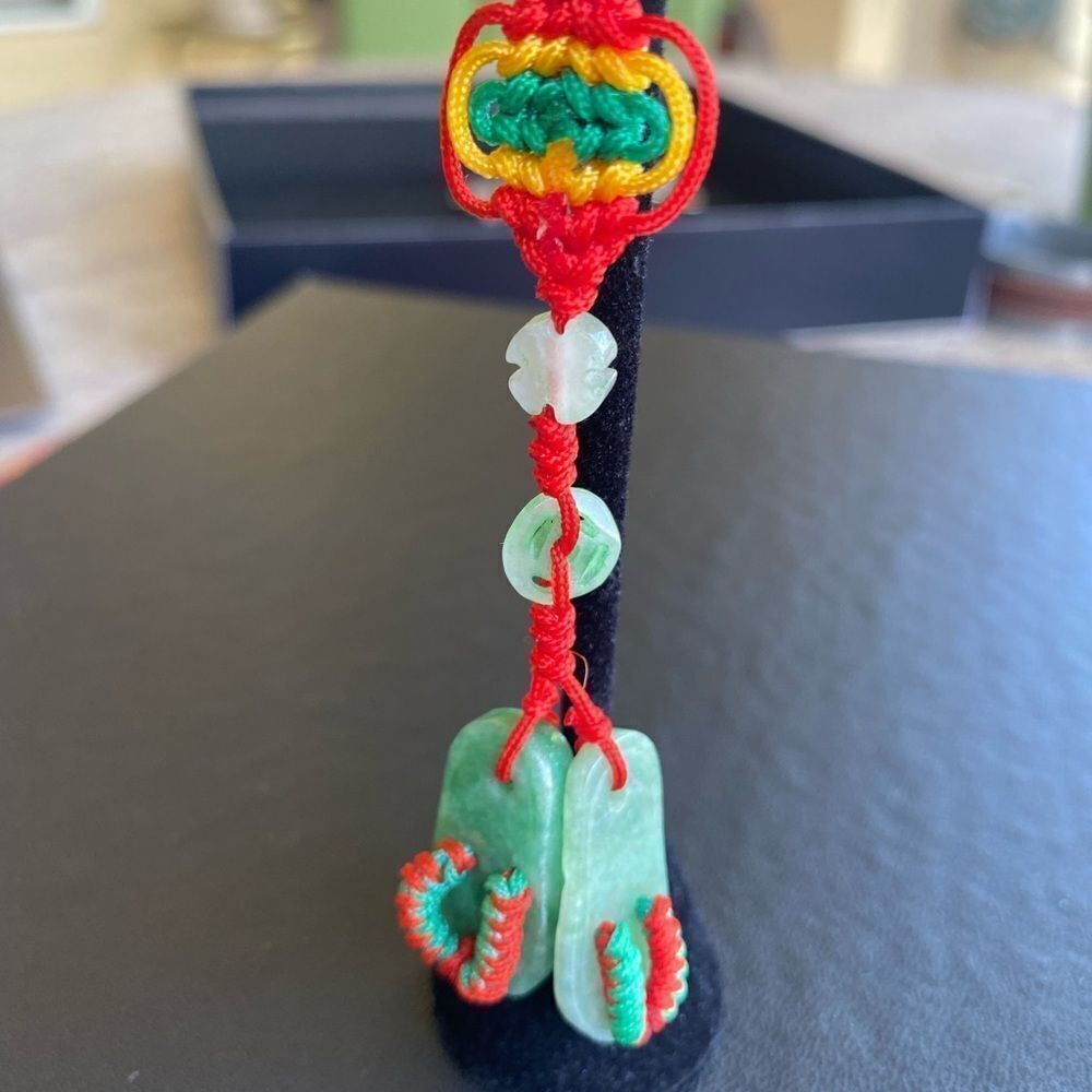 Feng Shui‎ Chinese Jade  Lucky Charm Hand Made